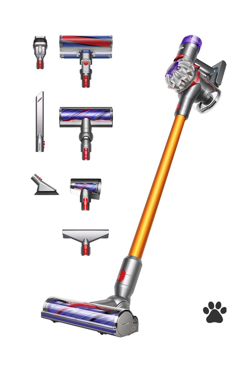 Dyson V8 Absolute Yellow Nickel