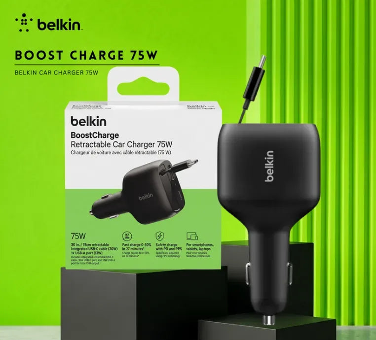 Belkin Car Charger 75W