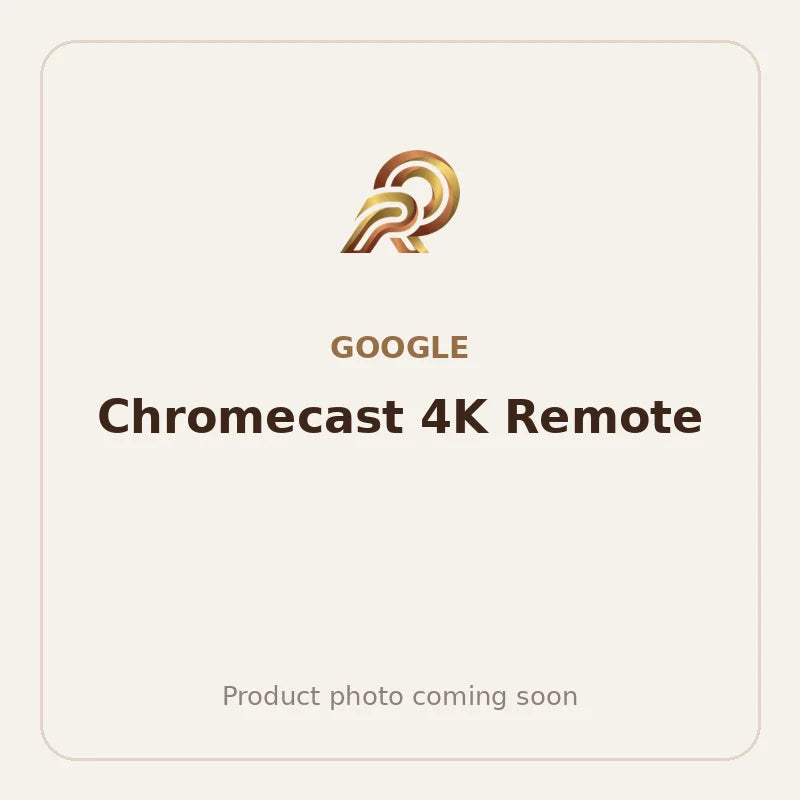 Google Chromecast 4K Remote