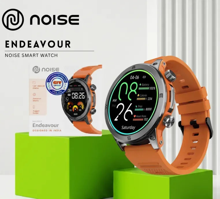 Noise Endeavour Smartwatch – Orange