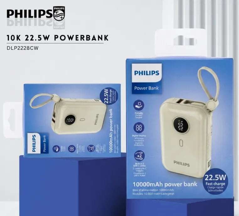 Philips 10,000mAh 22.5W Power Bank DLP2228CG