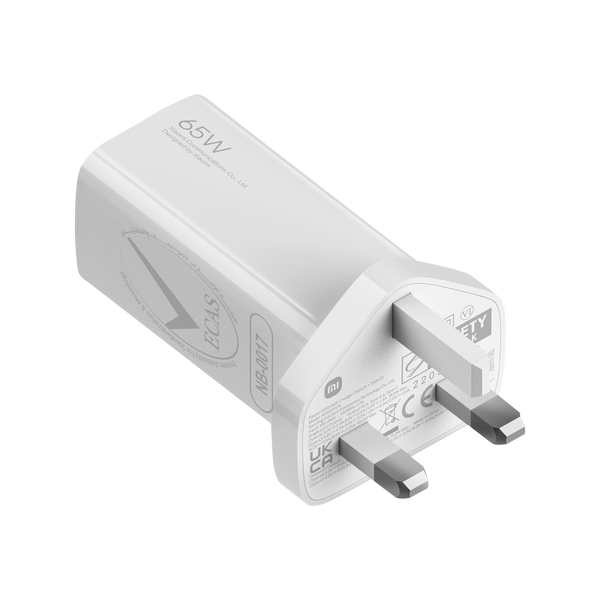 Xiaomi 65W GaN Charger (USB-A + USB-C, 3-Pin)