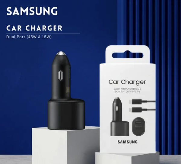 Samsung 45W Car Charger (+ Cable)